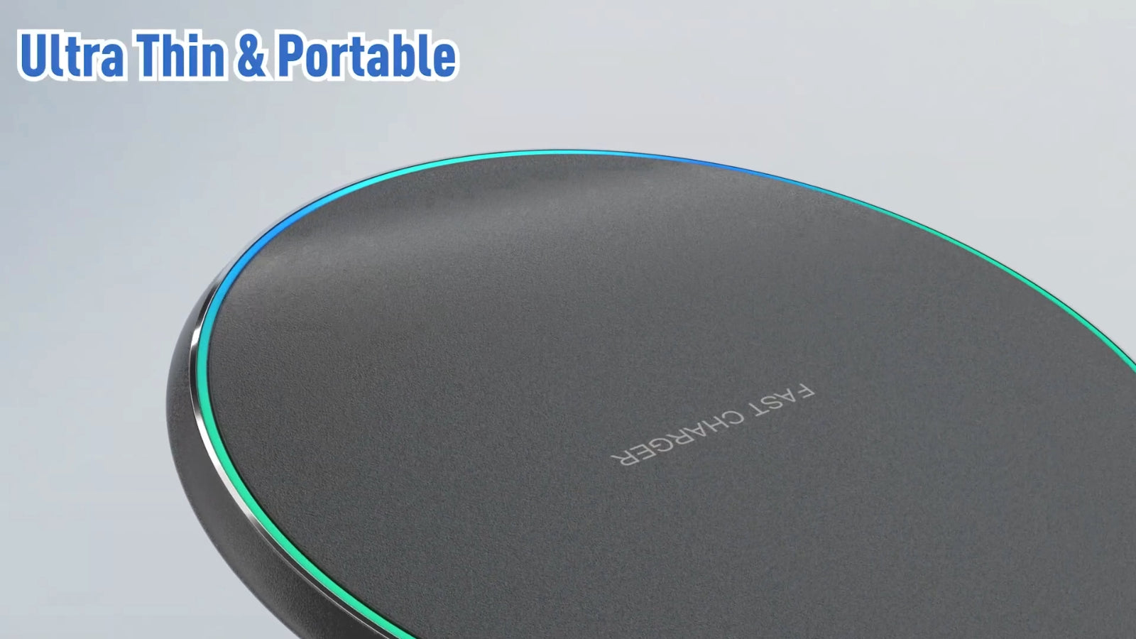 Fast Wireless Charger Charging Pad for Apple Iphone 15 & Samsung