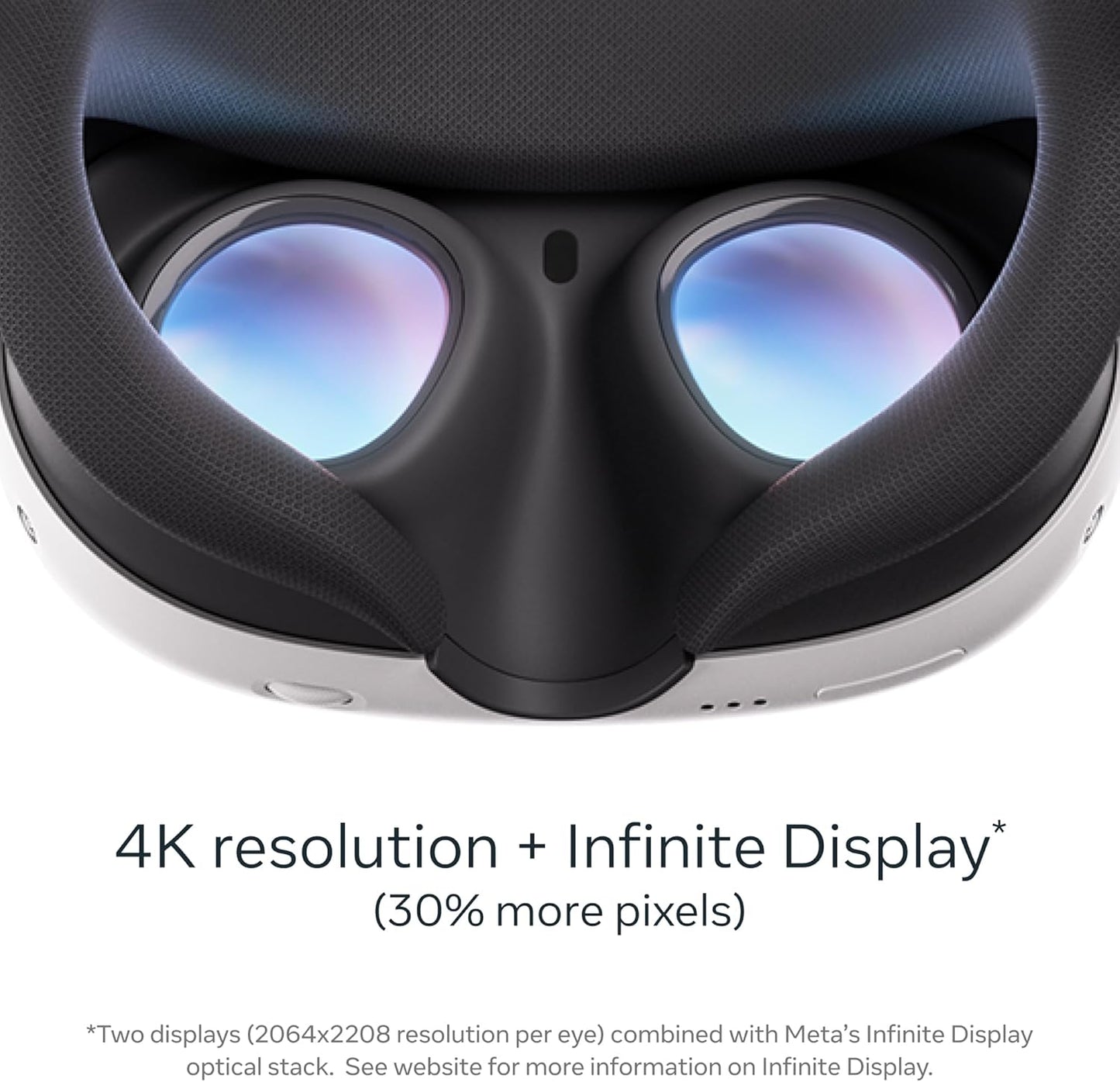 3 512 GB — Ultimate Mixed Reality Experiences — All-In-One Headset with Controllers, 4K Resolution + Infinite Display
